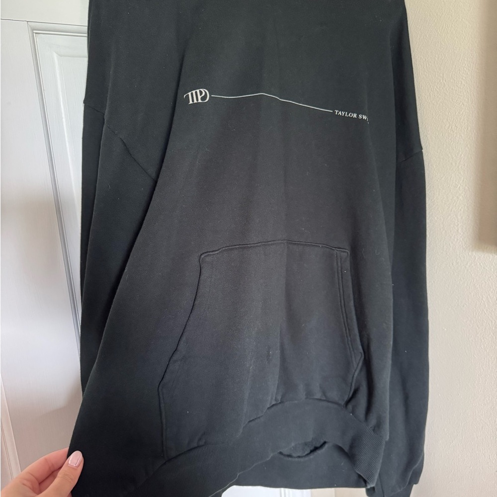 Black Taylor Swift TTPD Hoodie